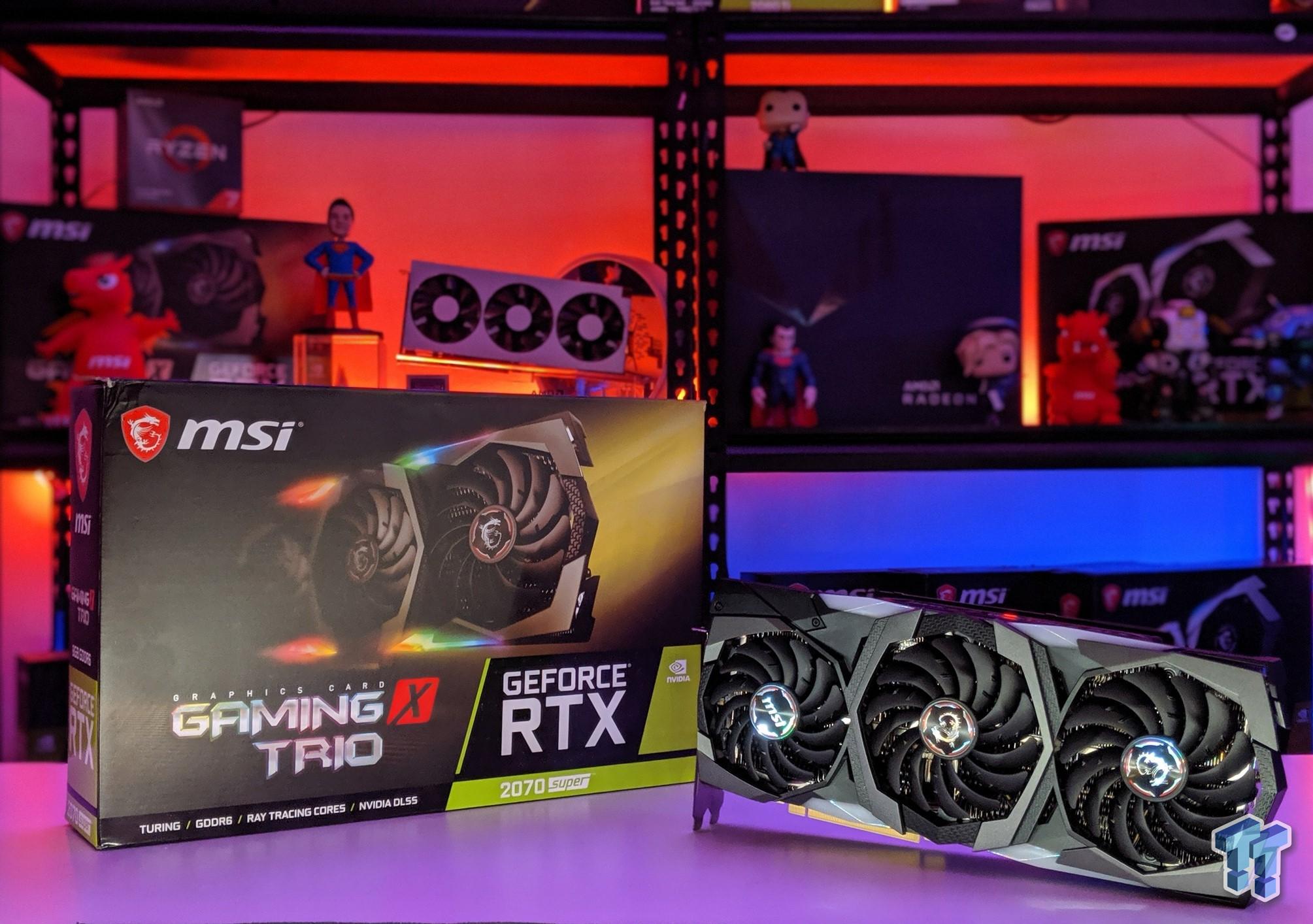 MSI GeForce RTX 2070 SUPER GAMING X TRIO Review