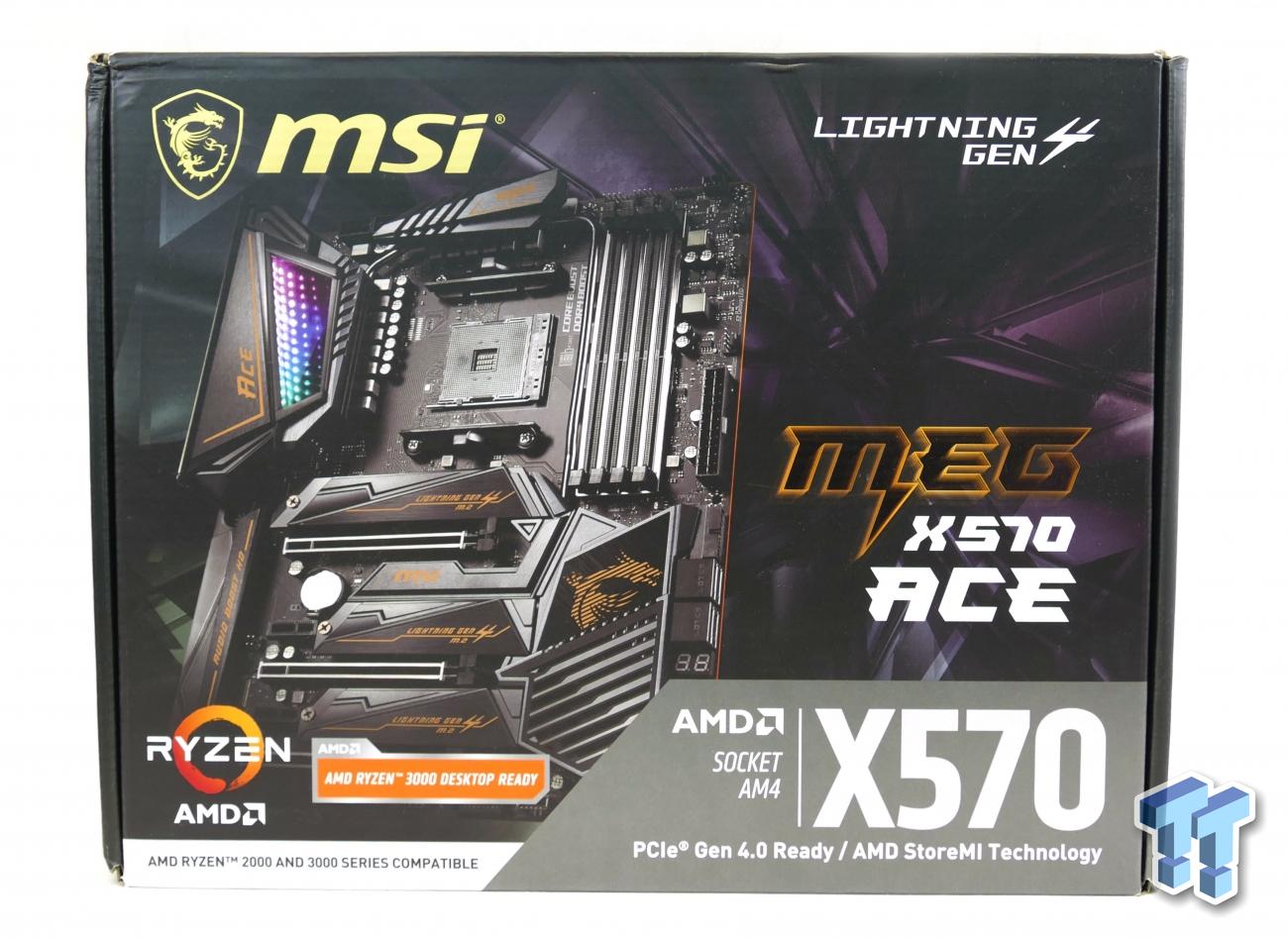 MSI MEG X570 ACE (AMD X570) Motherboard Review