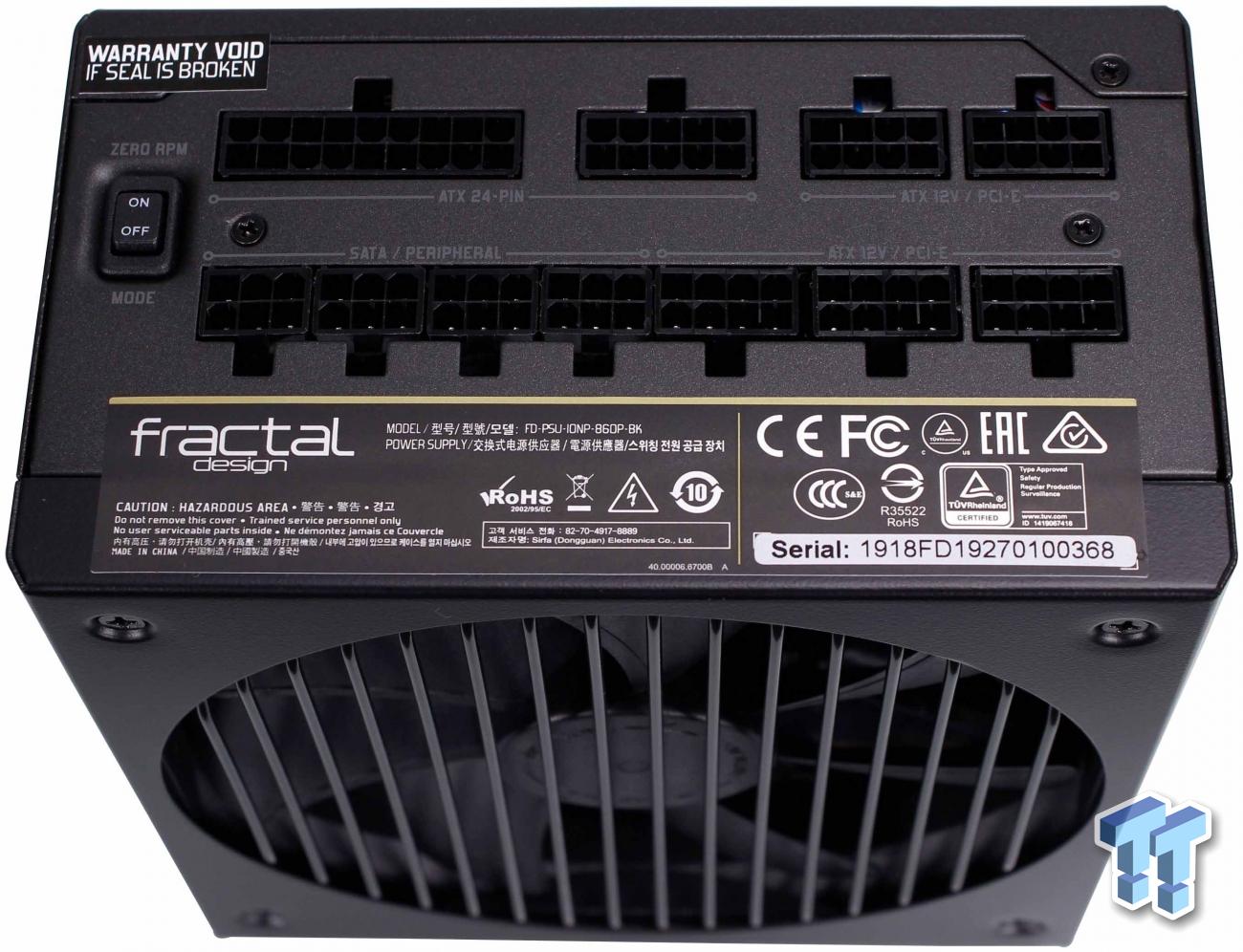 Fractal Design ION+ 860P Power Supply Review