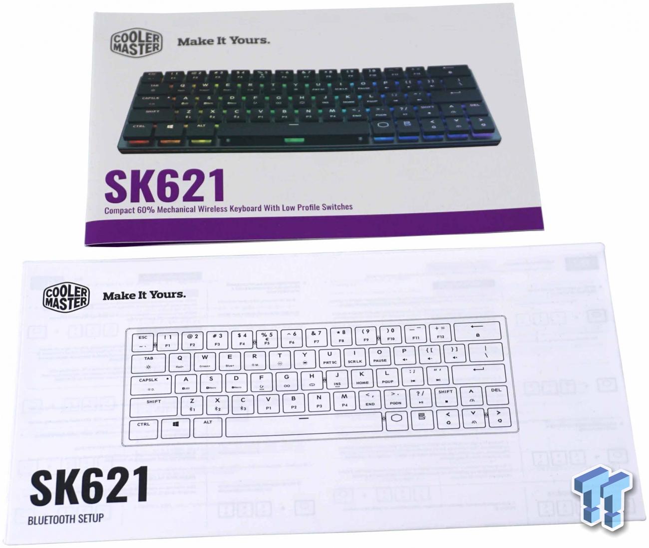 Test du clavier SK621 de Cooler Master - GinjFo