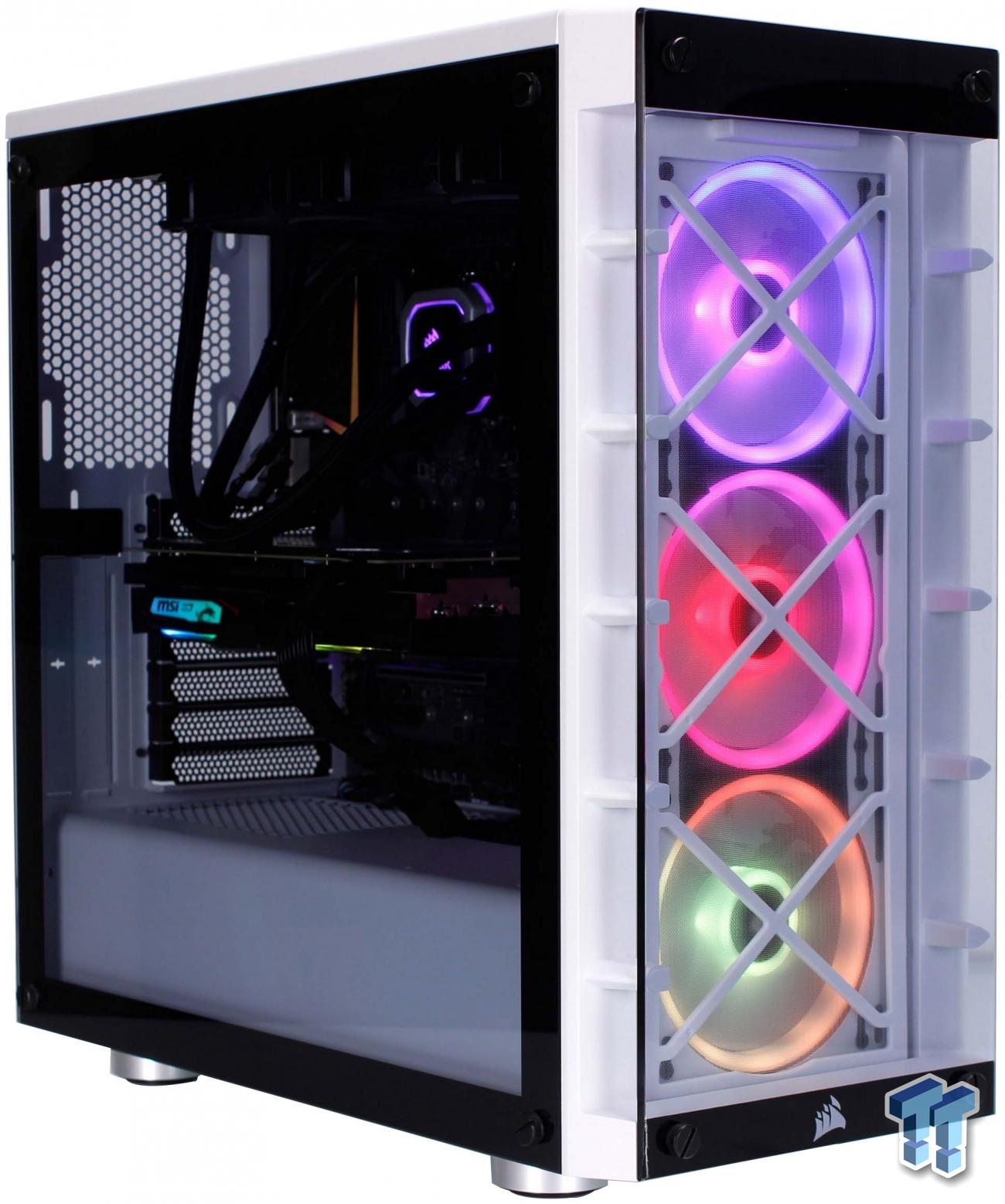 Repressalier brud Decimal Corsair iCUE 465X Mid-Tower Chassis Review
