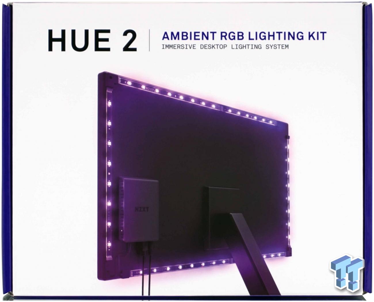 Serena gerningsmanden Rustik NZXT HUE 2 Ambient V2 RGB Lighting Kit Review