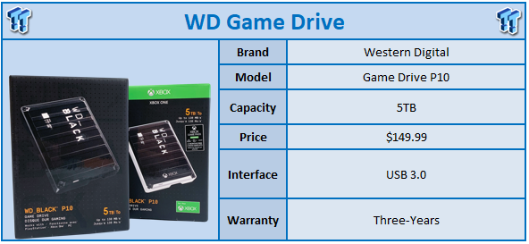 wd black p10 xbox