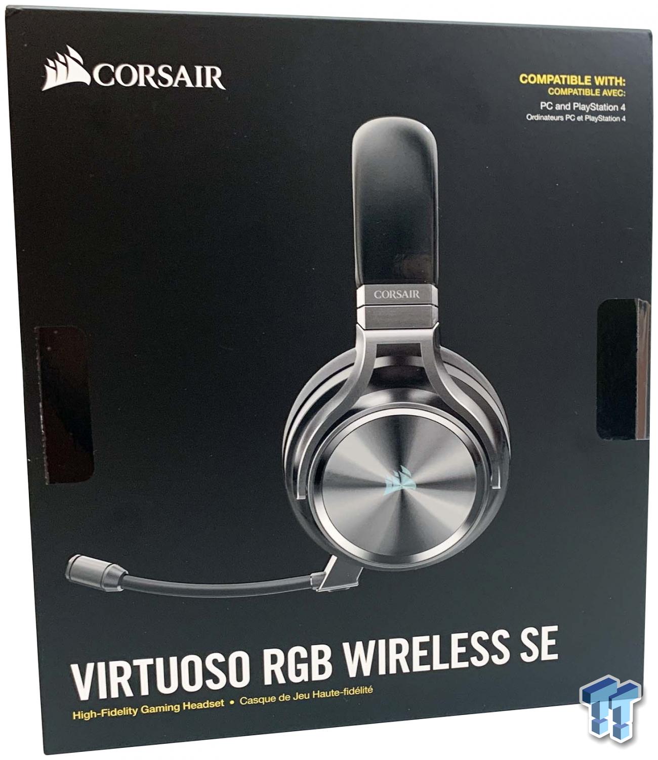 Corsair Virtuoso RGB Wireless SE Review 