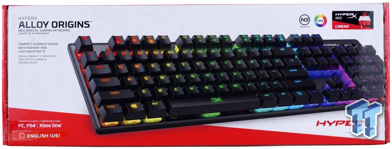 HyperX Alloy Origins Mechanical Gaming Keyboard Review | TweakTown