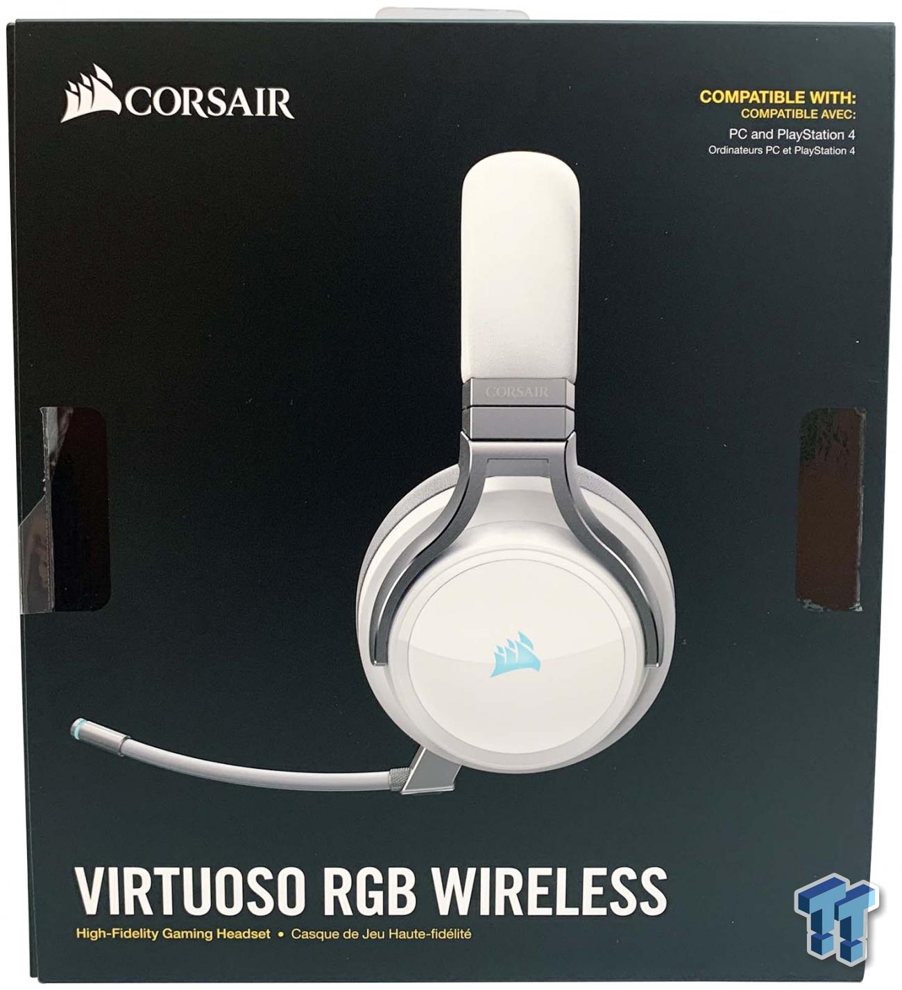 Corsair Virtuoso RGB Wireless Gaming Headset Review