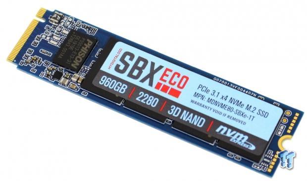 MyDigitalDiscount SBXe 960GB NVMe PCIe Gen3.1 M.2 SSD Review