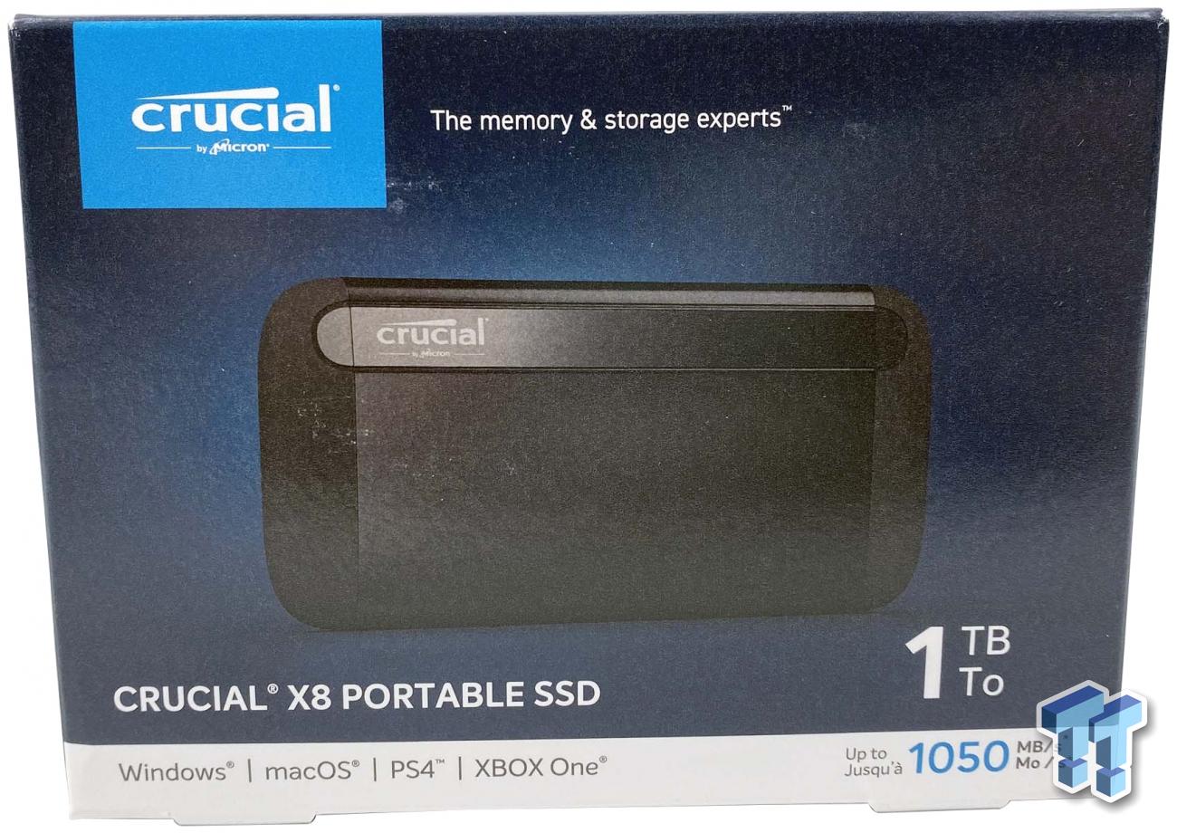 Crucial X8 1TB Portable SSD Review