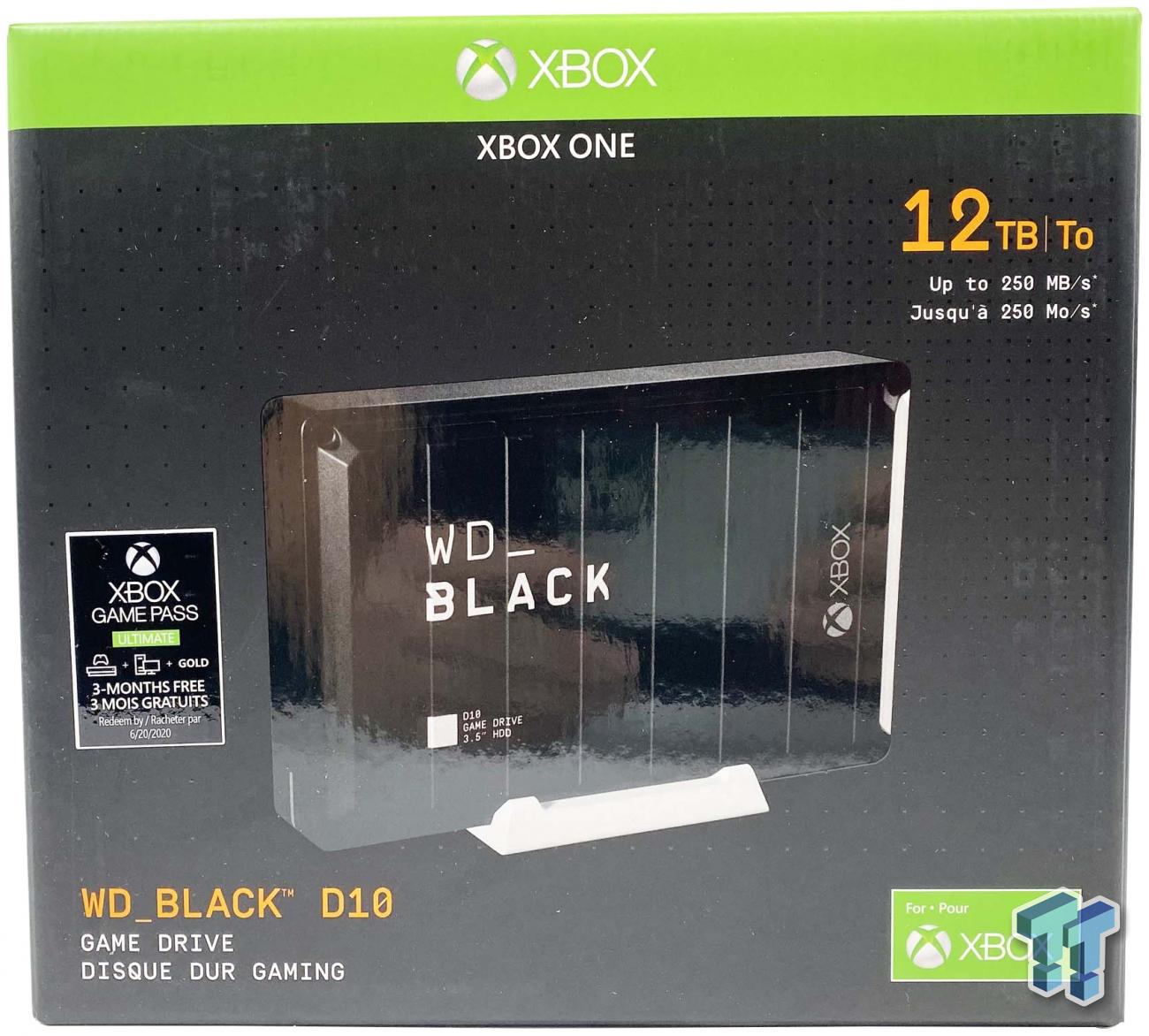 WD Black D10 Game Drive for Xbox 12TB Review