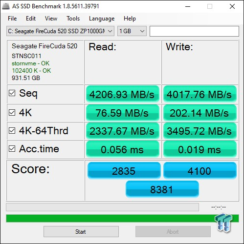 Seagate FireCuda 520 Gen 4 PCIe SSD