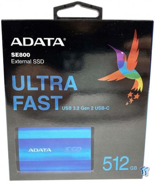 ADATA SE800 Ultra Fast USB 3.2 Gen2 USB-C Portable SSD Review