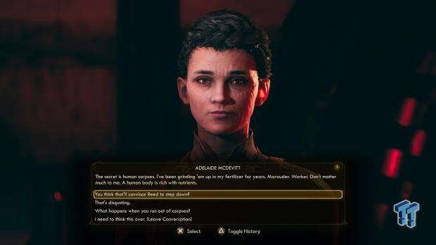 The Outer Worlds Gameplay Shows Off Dialogue Choices and Combat