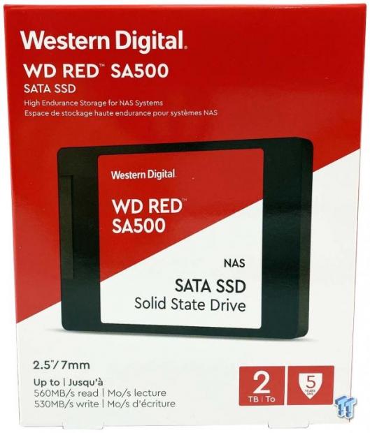 Den anden dag Kan beregnes hundehvalp WD Red SA500 2TB NAS SATA SSD Review
