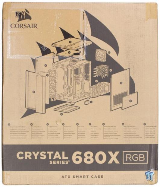 Corsair Crystal 680X Mid-Tower Chassis Review 03