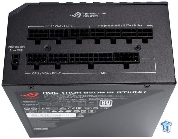 ASUS THOR 850W Platinum ATX Power Supply Review 17