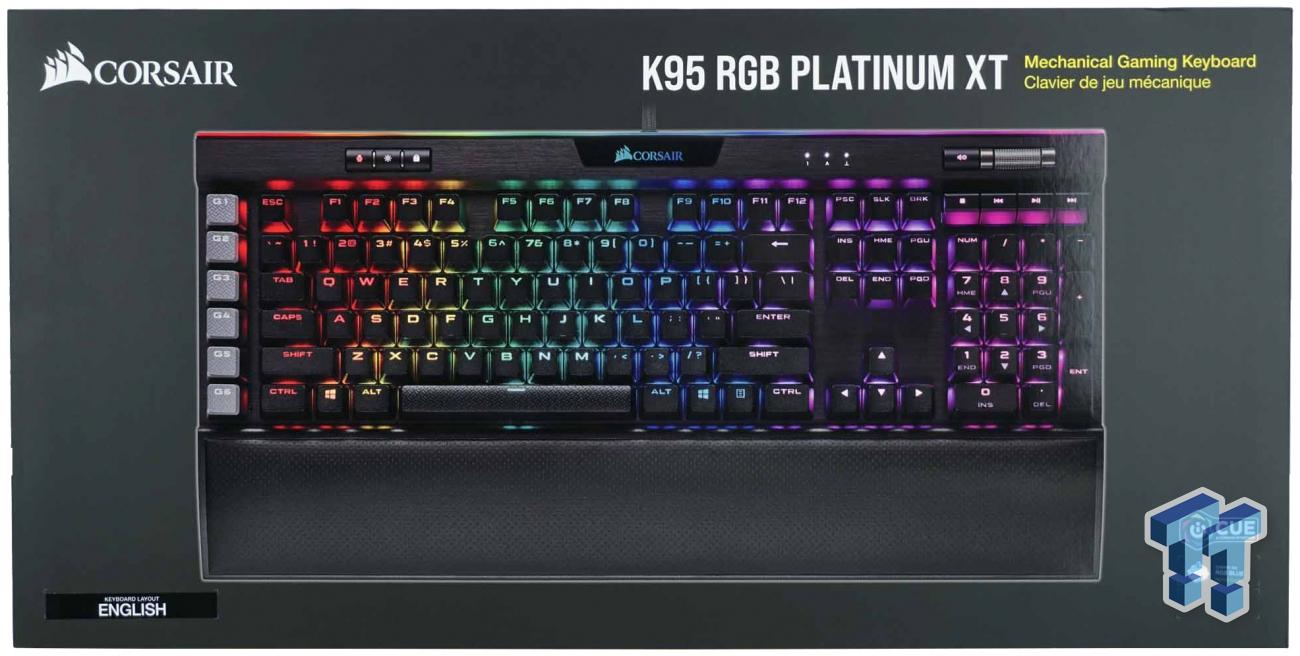 klart Peep raid Corsair K95 RGB Platinum XT Mechanical Gaming Keyboard Review