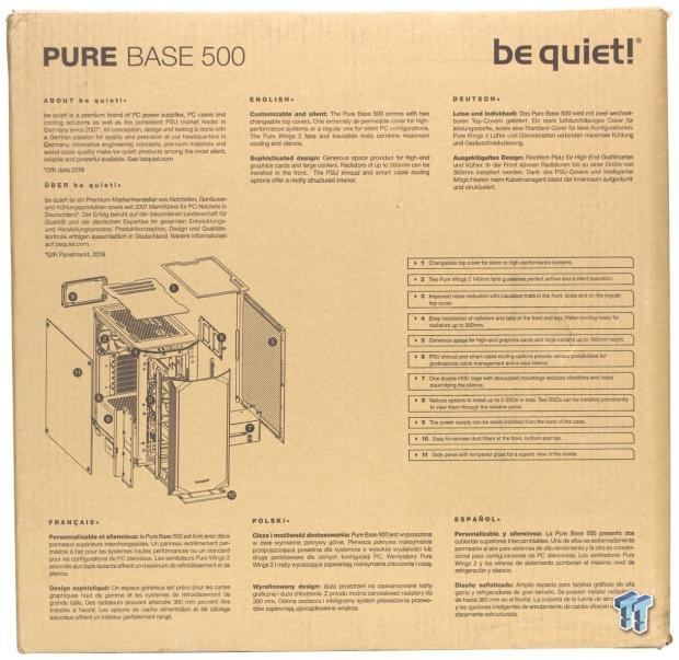 Be Quiet! Pure Base 500 Mid-Tower Chassis Review 03 Be Quiet! Pure Base 500 Mid-Tower Chassis Review 03