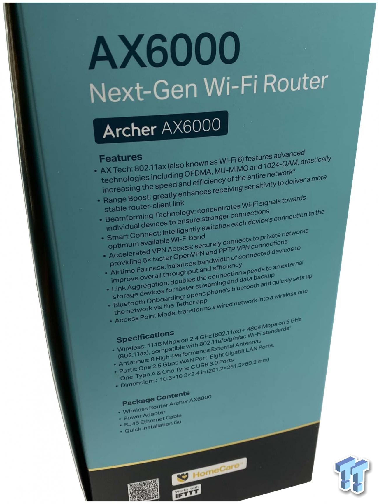 Archer AX6000, AX6000 Next-Gen Wi-Fi Router