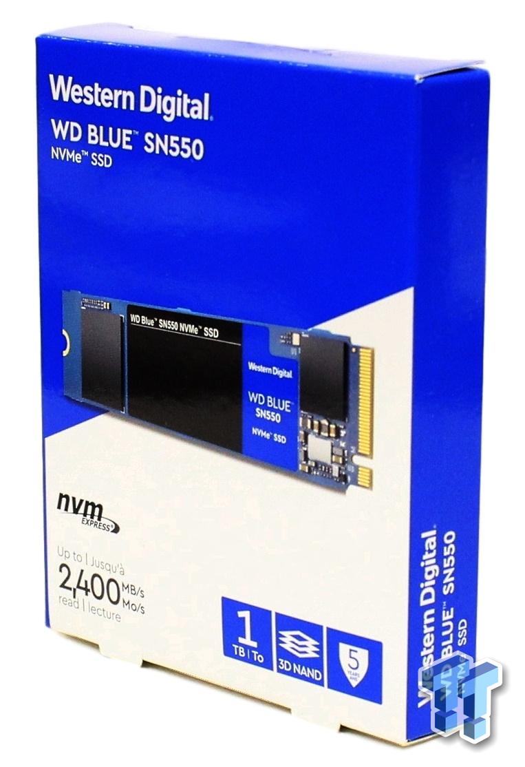 Western Digital Blue SN550 1TB NVMe PCIe Gen3.0x 4 M.2 SSD Review