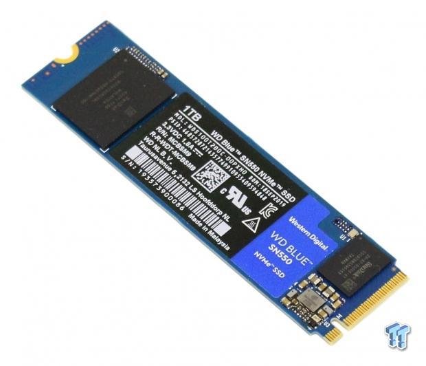 Western Digital Blue SN550 1TB NVMe PCIe Gen3.0x 4 M.2 SSD Review