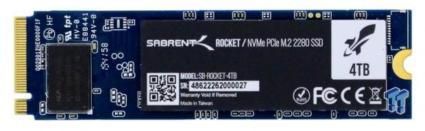 Sabrent Rocket NVMe 4TB PCIe Gen3.0 x4 