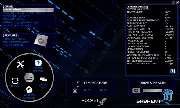 Sabrent Rocket NVMe 4TB PCIe Gen3.0 x4 M.2 SSD Review