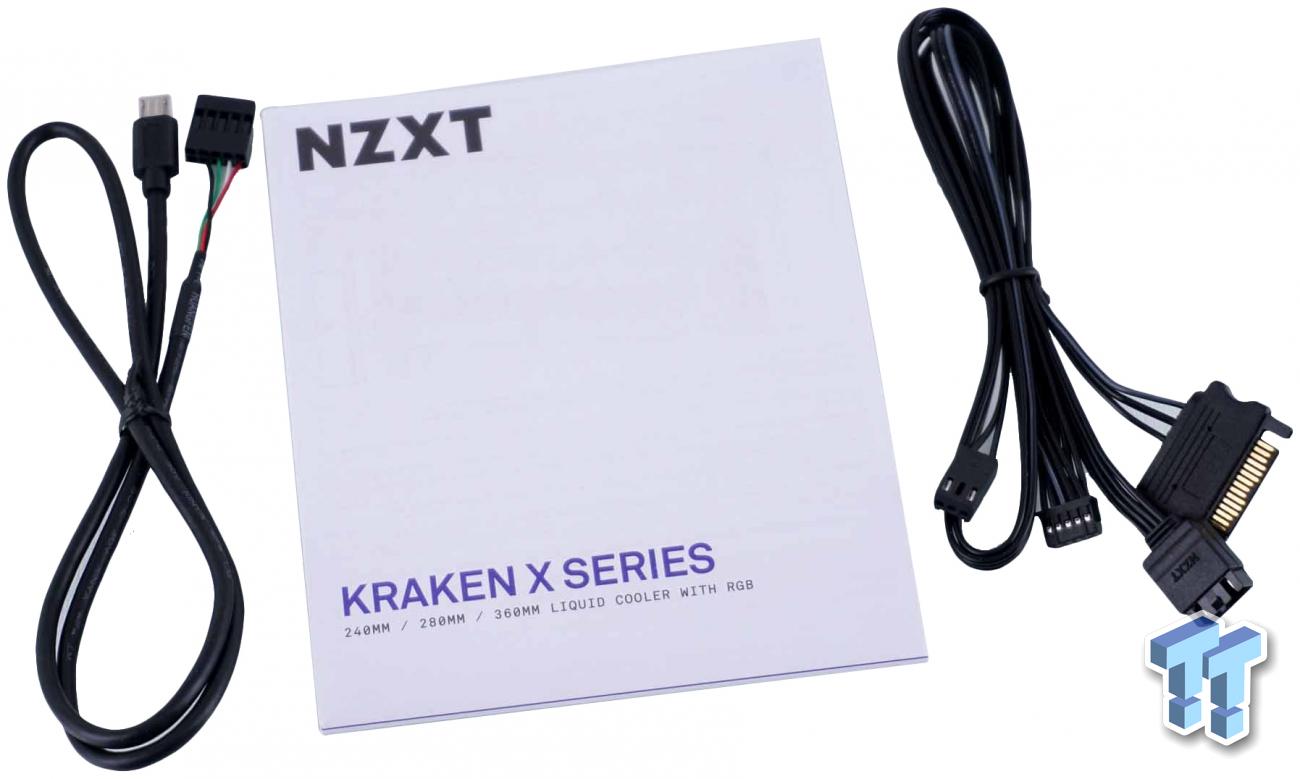 NZXT Kraken X73 360mm Liquid Cooler with RGB CPU Cooler Review 