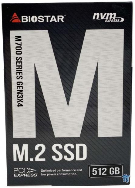 Biostar M700 512GB m.2 NVMe SSD Review