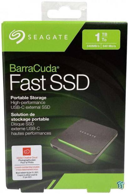 Seagate BarraCuda Fast SSD 1 To : meilleur prix, test et actualités - Les  Numériques