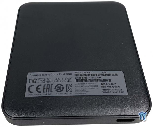 Seagate BarraCuda Fast SSD de 2TO