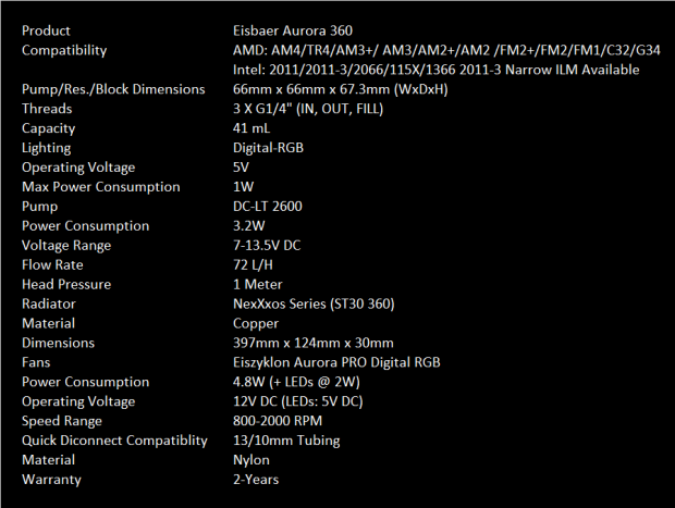 Alphacool Eisbaer Aurora 360 CPU Digital RGB Cooler Review 01