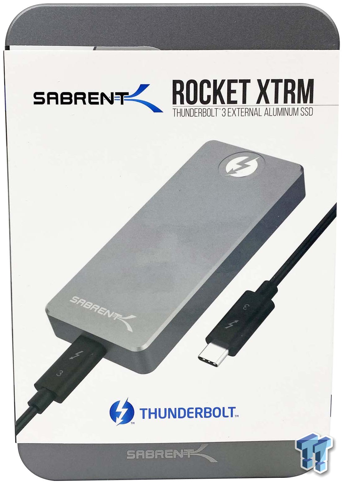 Sabrent Rocket XTRM Portable Thunderbolt 3 SSD Review