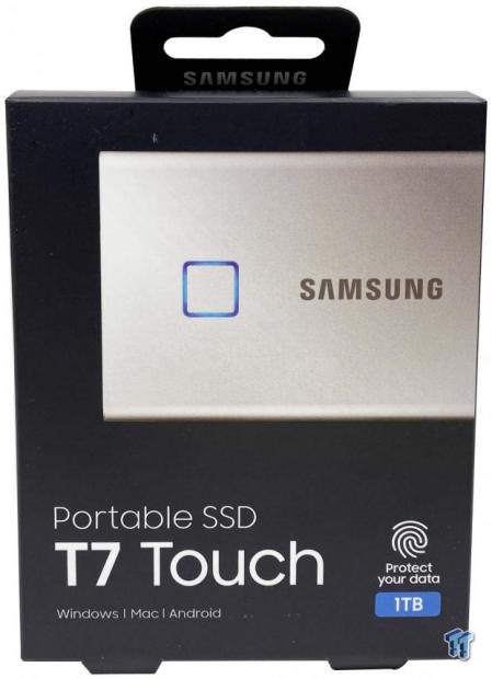 Samsung T7 Touch external SSD