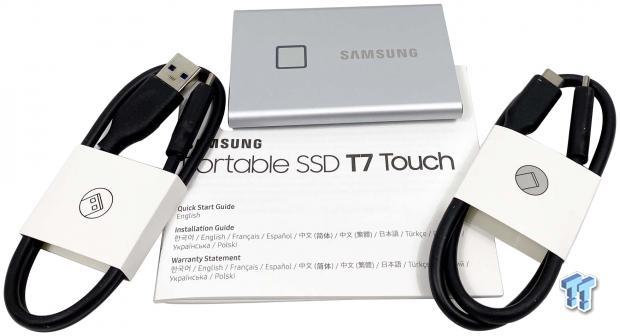 Samsung T7 Touch SSD Review: Fast, Secure Portable Storage