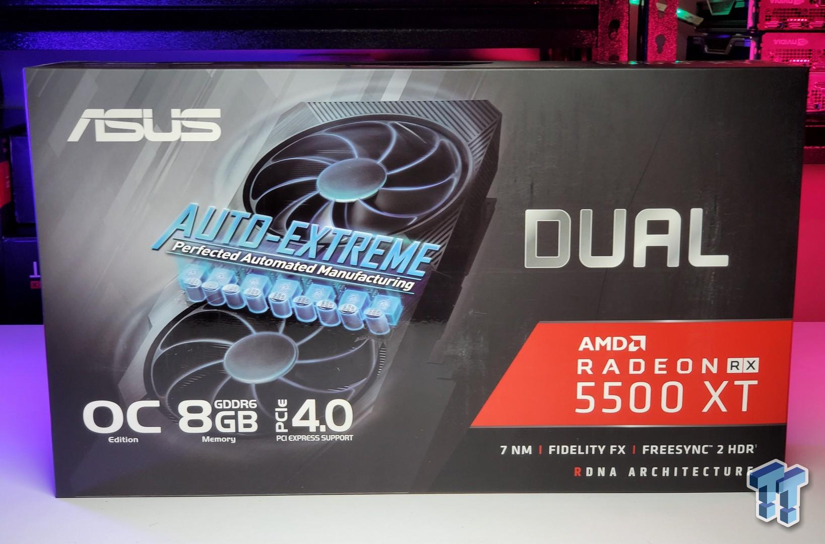 ASUS Radeon RX 5500 XT DUAL OC Graphics Card Review