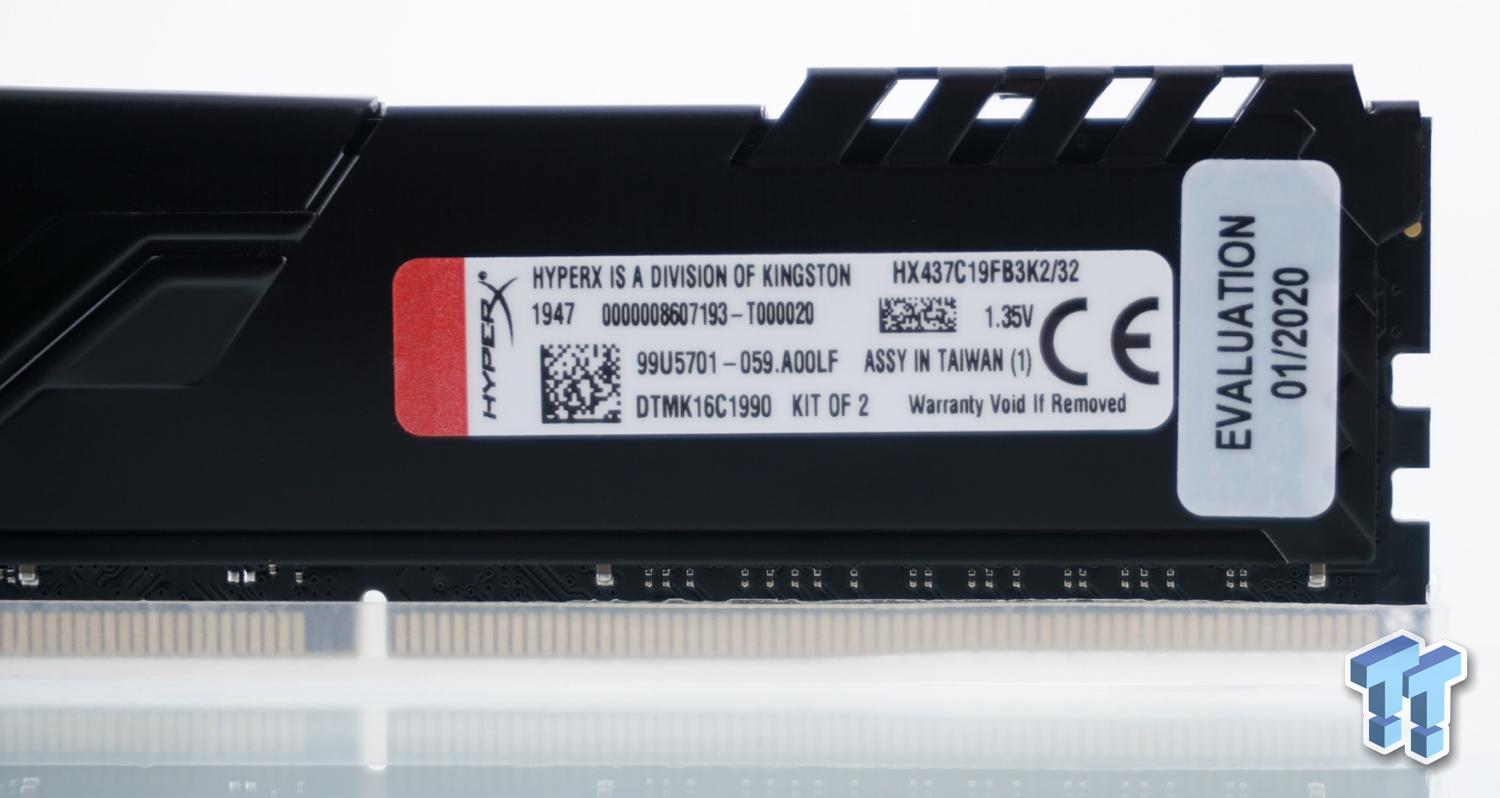 HyperX FURY DDR4-3733 32GB Dual-Channel Memory Kit Review