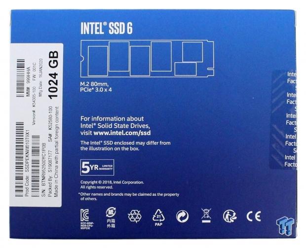 Intel 665P 1TB NVMe PCIe Gen3 x4 M.2 SSD Review