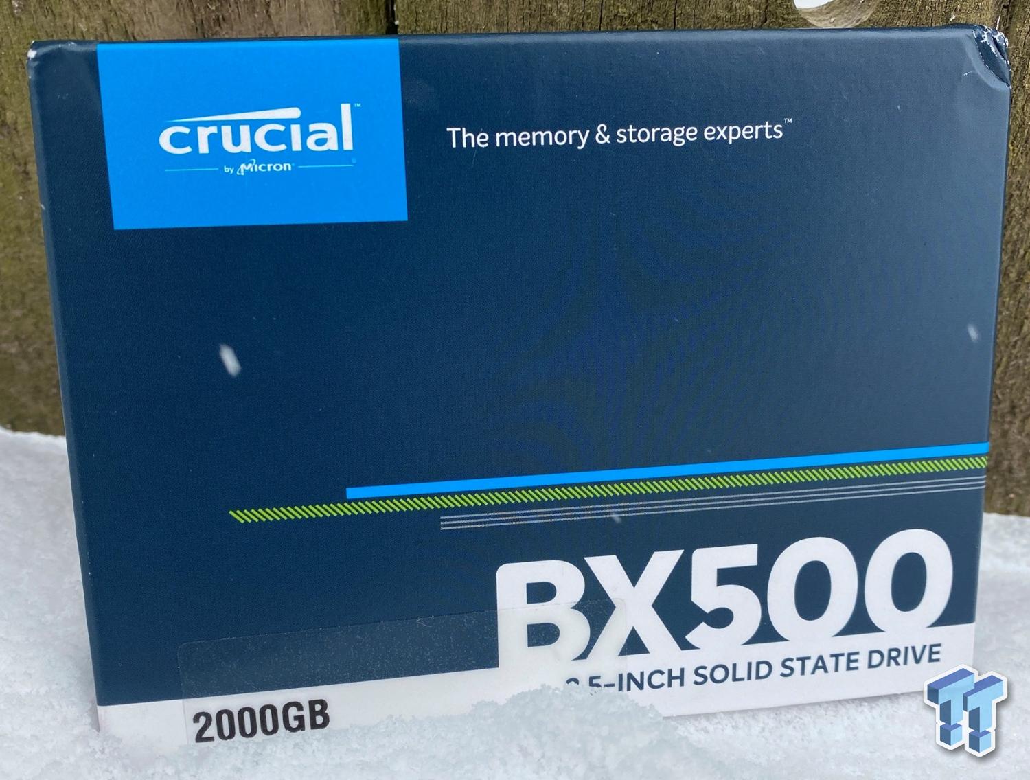 Crucial BX500 SSD Review