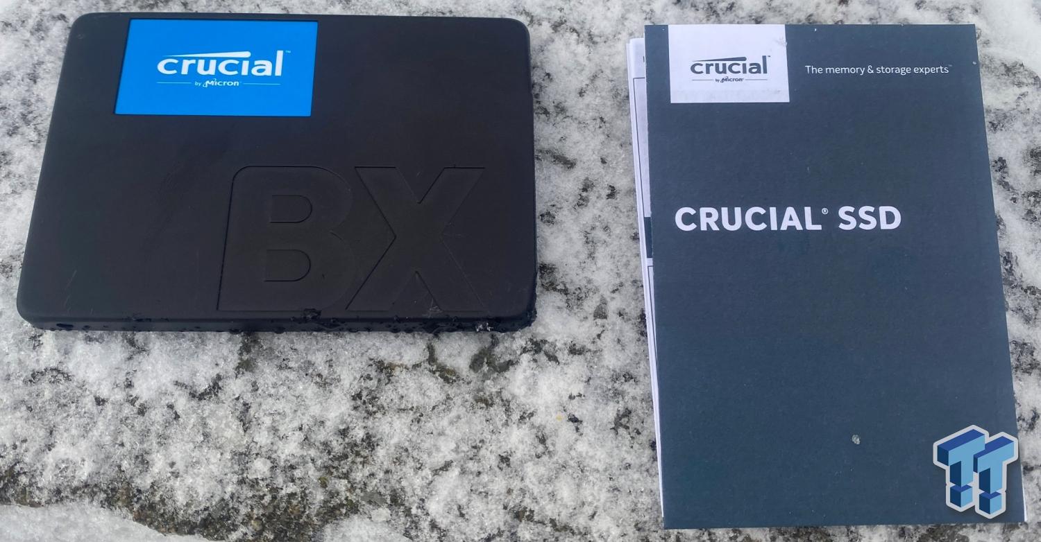 Crucial BX500 1TB SSD Unboxing & Speed Test 