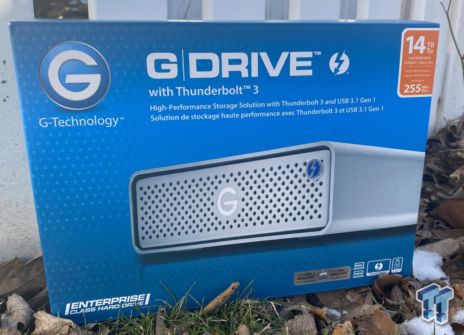 G Technology G Drive 14tb Thunderbolt 3 Review Tweaktown