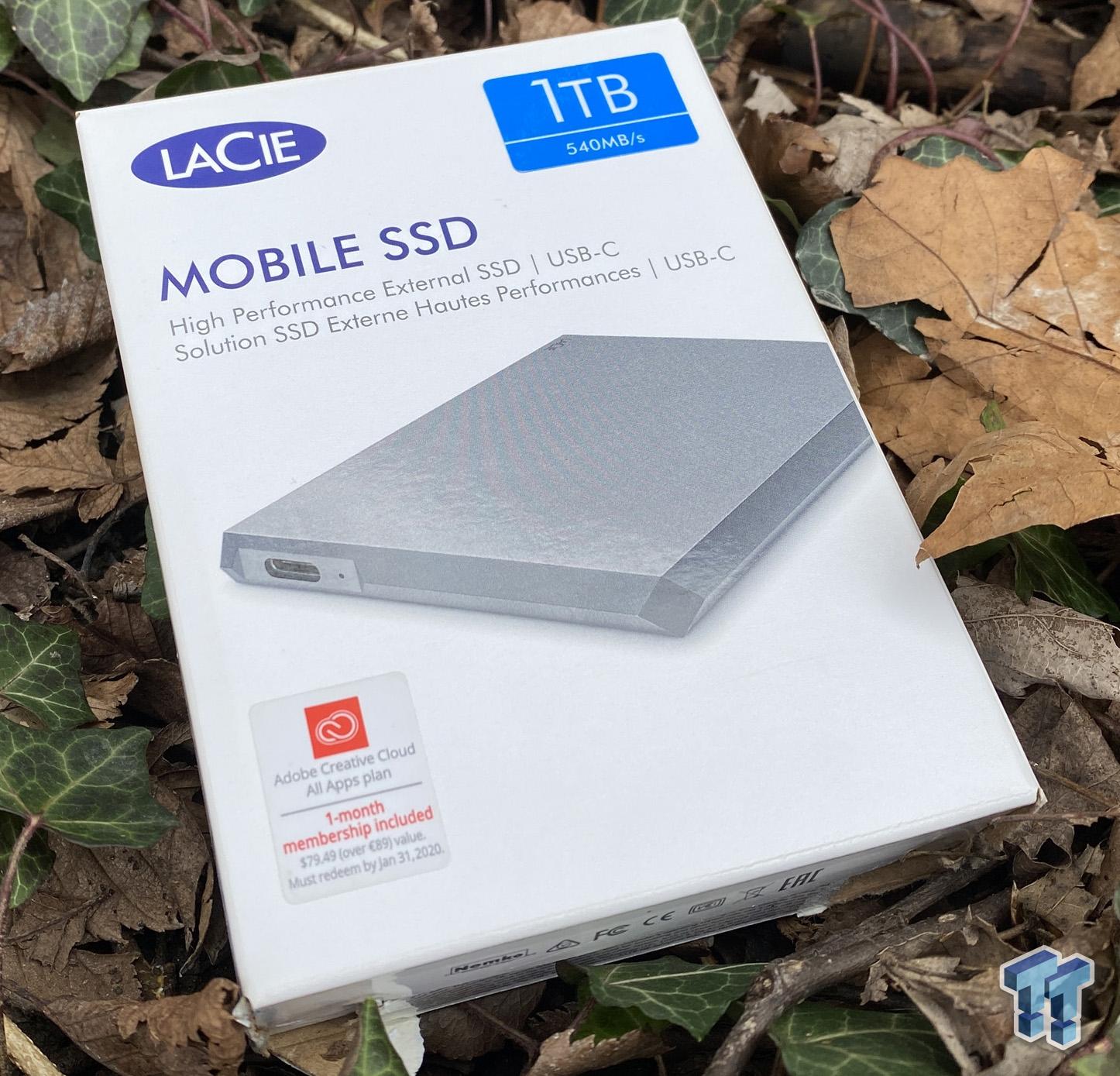 LaCie 1TB USB-C Portable SSD Review