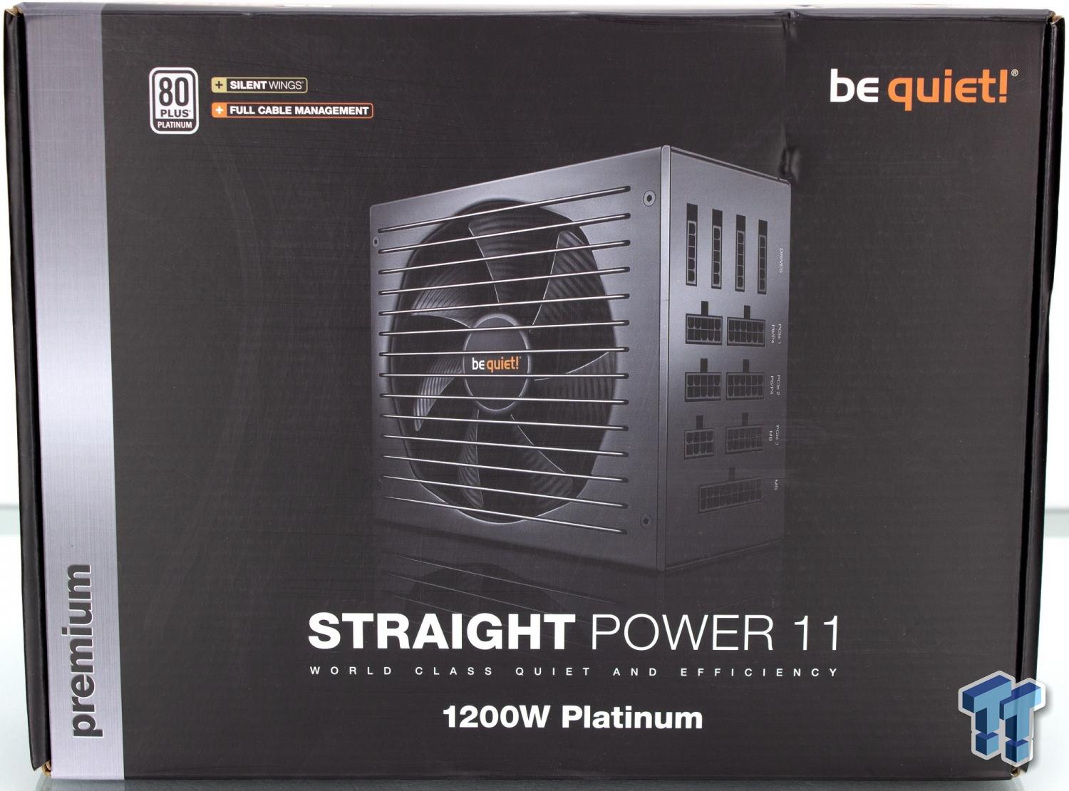 Be Quiet! Straight Power 12 80+ PLAT (1200W) - Alimentation