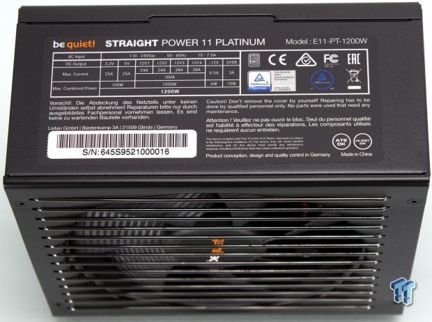 Alimentation ATX Be Quiet Straight Power 11 Platinum - 1200W pour