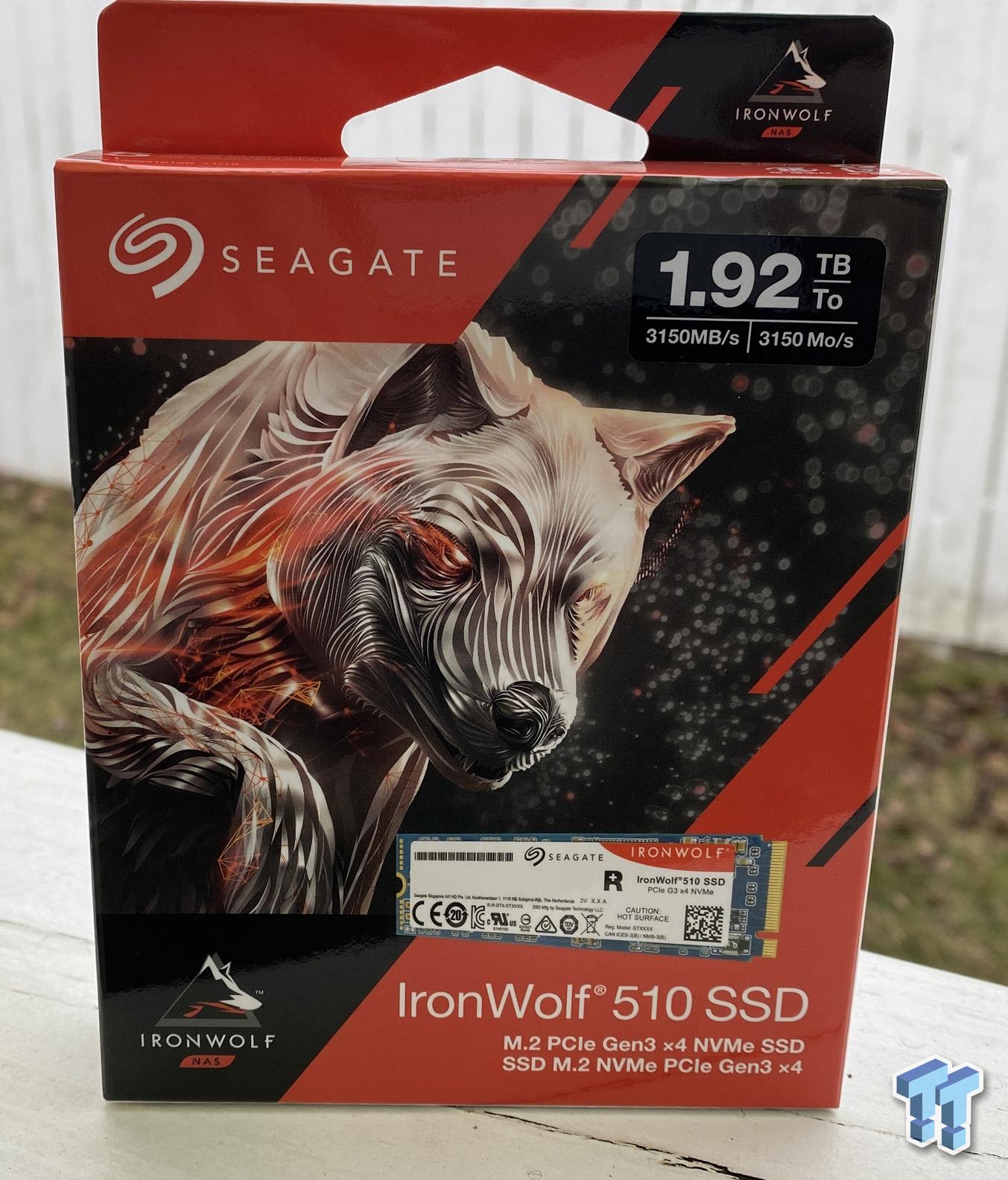 Peck jeg lytter til musik Cafe Seagate IronWolf 510 m.2 NAS SSD Review