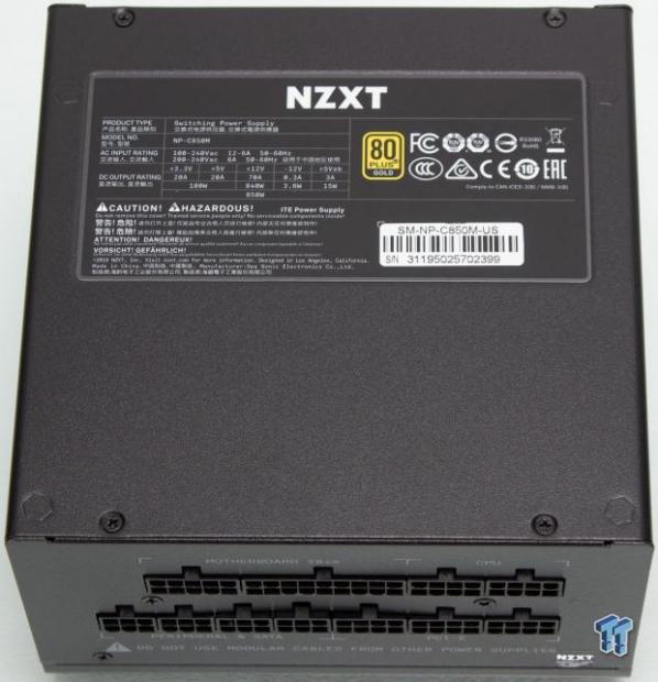 NZXT C850 Gold ATX Power Supply Review