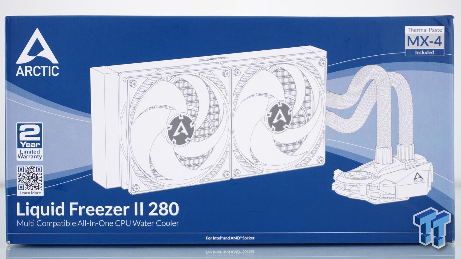 ARCTIC Liquid Freezer II 240 aRGB BLACK CPU Liquid Cooler –