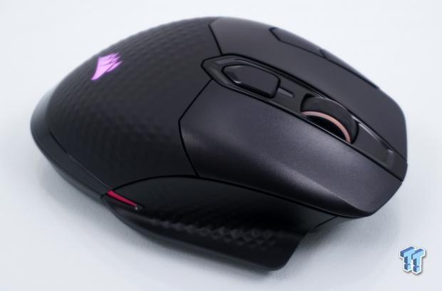 Corsair DARK CORE RGB PRO SE Wireless FPS/MOBA Gaming Mouse Review 18