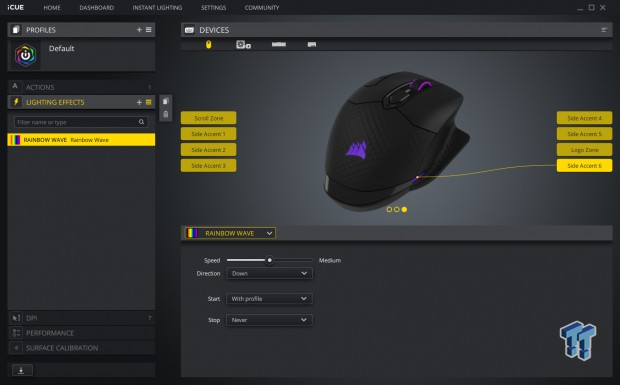 Corsair DARK CORE RGB PRO SE Wireless FPS/MOBA Gaming Mouse Review 24