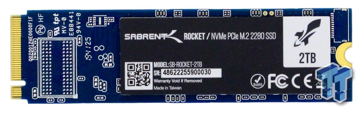 Sabrent Rocket NVMe 2TB SSD Review