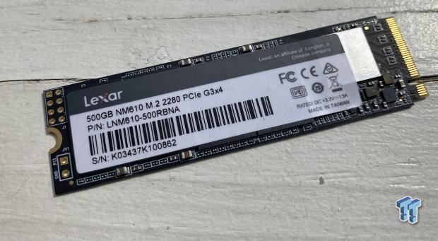 Lexar NM610 1 TB M.2 NVMe SSD Review